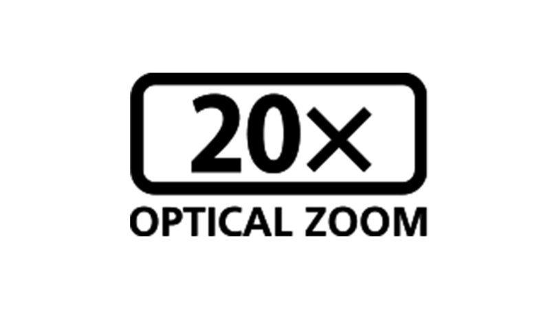 20x optický zoom