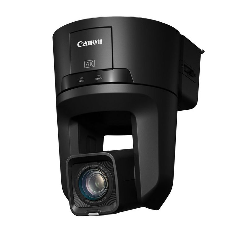 A Canon CR-N500 PTZ camera. 