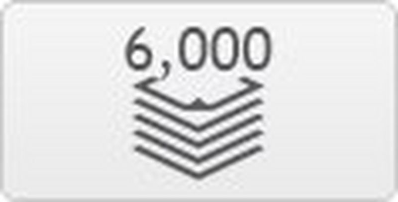 do 6.000 skeniranih dokumenata na dan