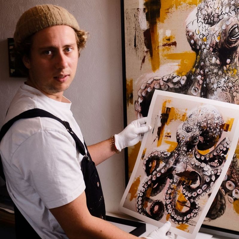 Künstler Bastian Fiala,