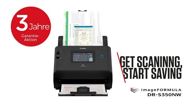 imageFORMULA DR-S350NW