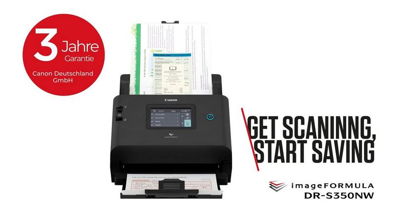 imageFORMULA DR-S350NW