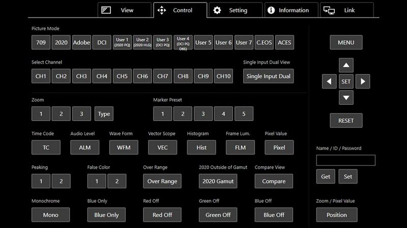 Afstandsbediening / Multi-Display Link