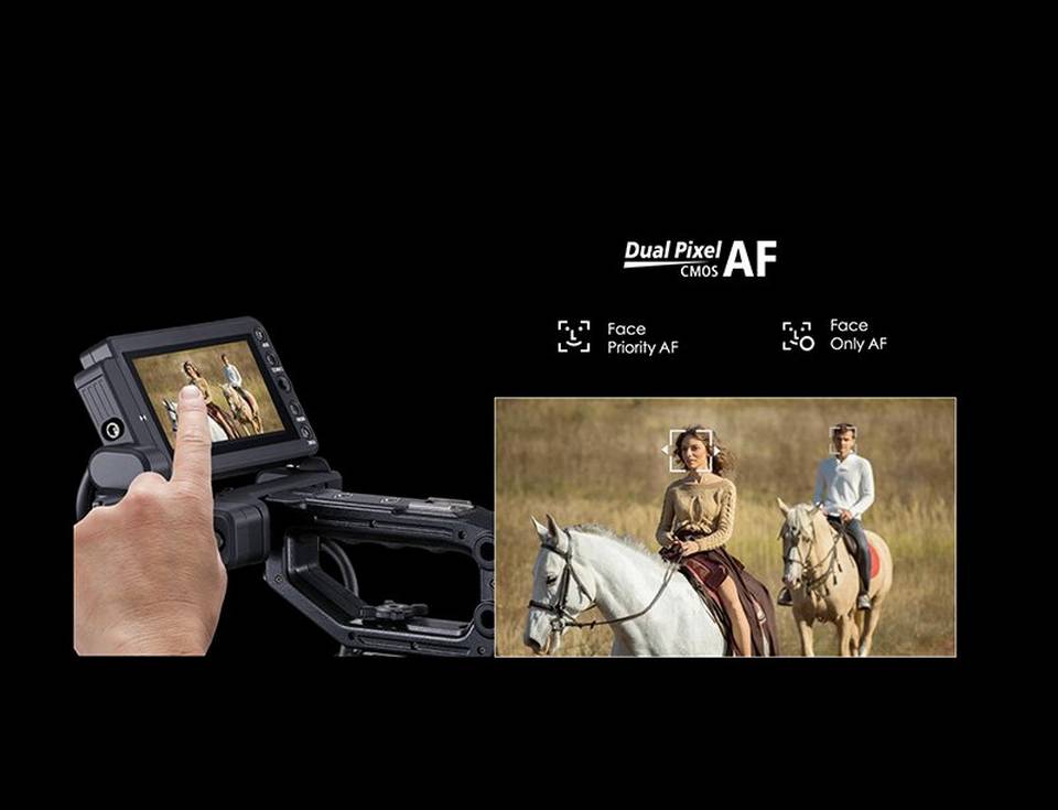 Dual PIXEL CMOS AF with Touch Focus