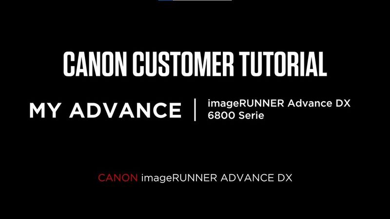 imageRUNNER ADVANCE DX C6800