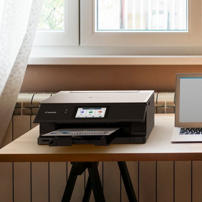 Red Canon Printer