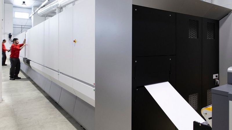 Aumentare la produttività e la versatilità con la stampa digitale inkjet ad alta velocità