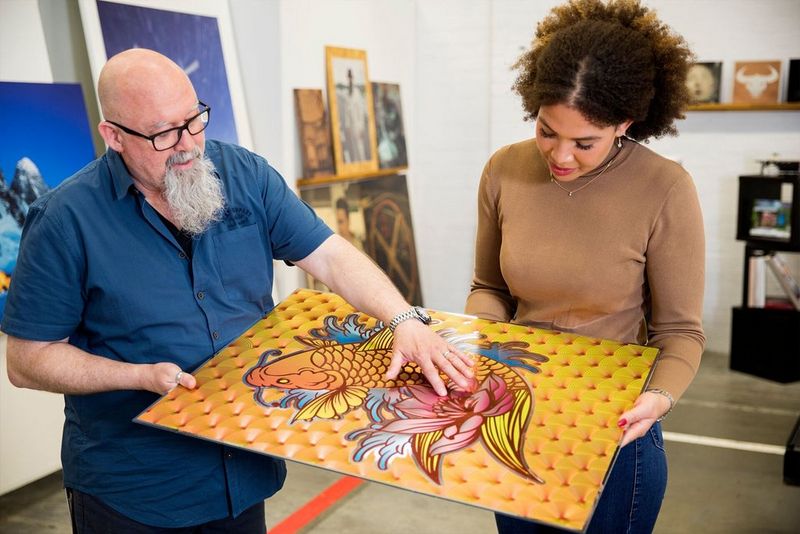 Kunst toegankelijker maken met technologie voor verhoogd printen