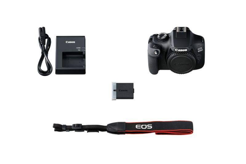 Canon EOS 4000D - מה יש באריזה