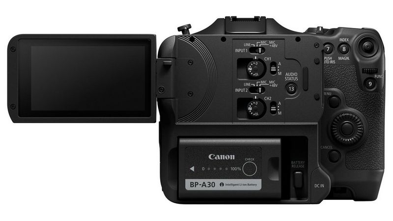 Instelwiel voor geluidsregeling, EOS C70