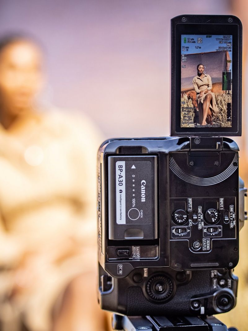 vertikální snímání, kamera EOS C70