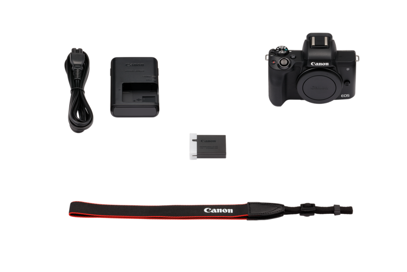 Canon EOS M50 - What's in the box