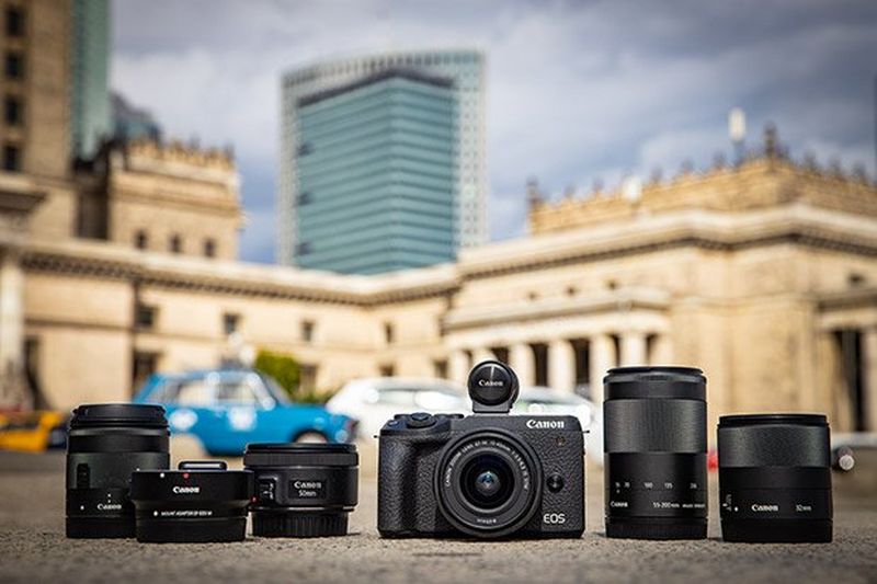 eos m lens family