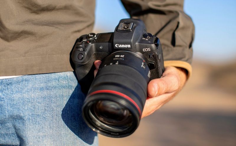 Aparate foto mirrorless full frame EOS R