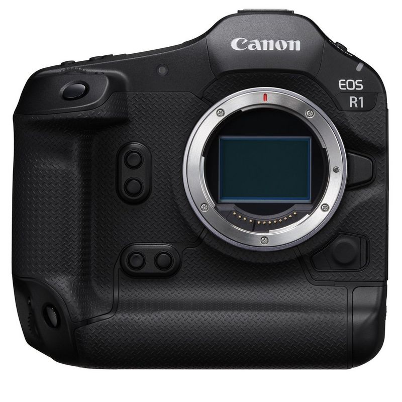   A Canon EOS R1 camera.
