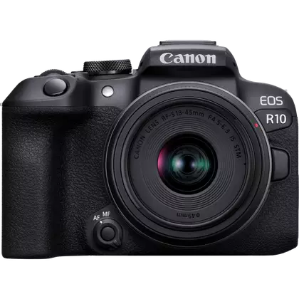Canon EOS R10 RF-S 18-45 IS STM Aynasız Fotoğraf Makinesi