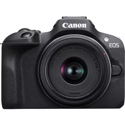 Canon EOS R100 + RF-S18-45 Aynasız Fotoğraf Makinesi