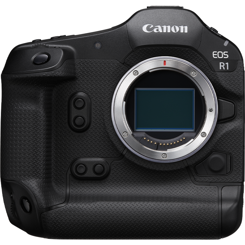 Un appareil photo Canon EOS R1.