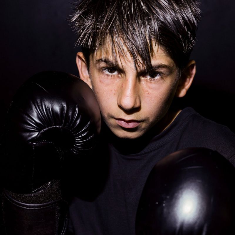 Kickboxing reportage with the EOS R3