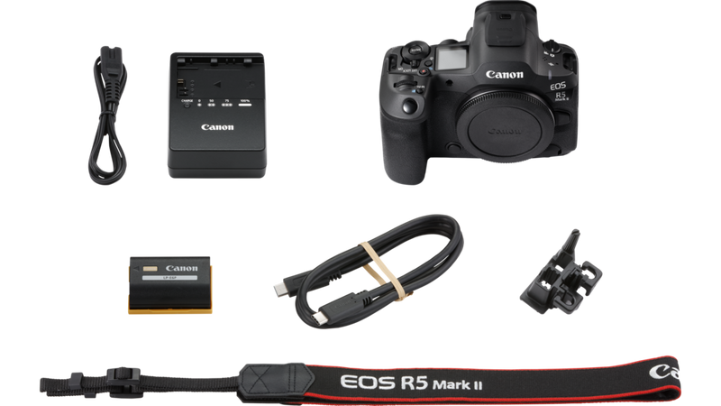 Canon EOS R5 Mark II - Kutuda neler var