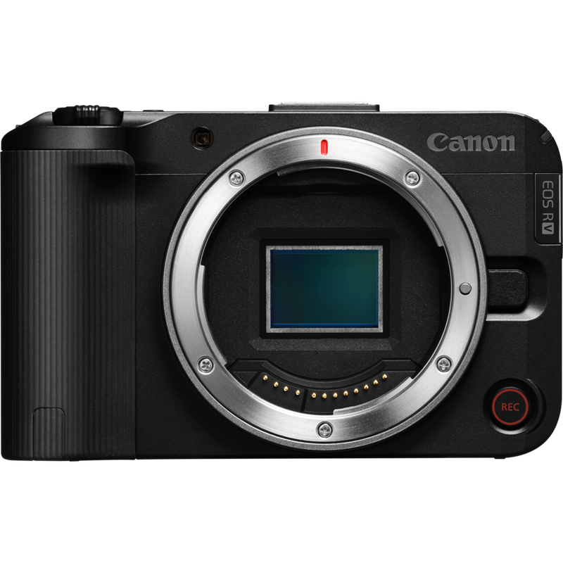 The Canon EOS R50 V camera.