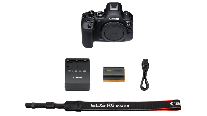 Canon EOS R6 Mark II - Contenuto della confezione