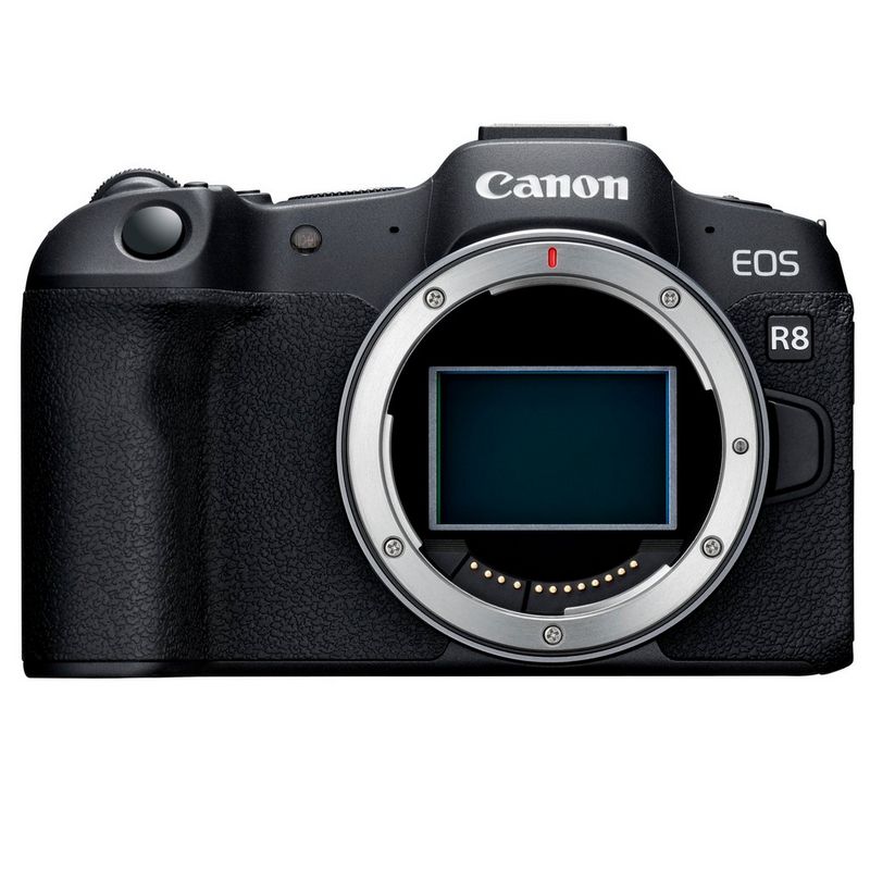  The Canon EOS R8 camera.