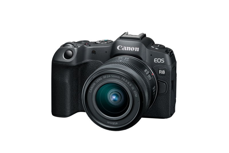 EOS R8+RF 24-50mm F4.5-6.3 IS STM