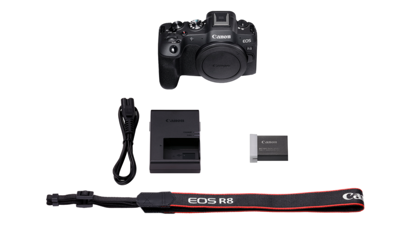 Canon EOS R8 - Kutuda neler var