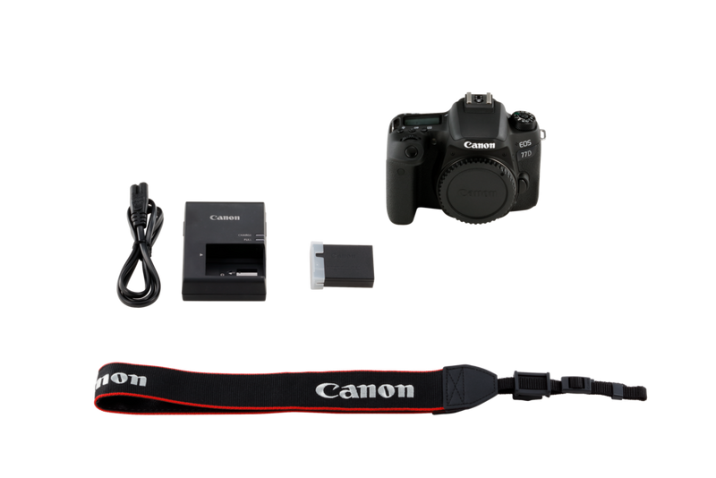 Canon EOS 77D - What's in the box