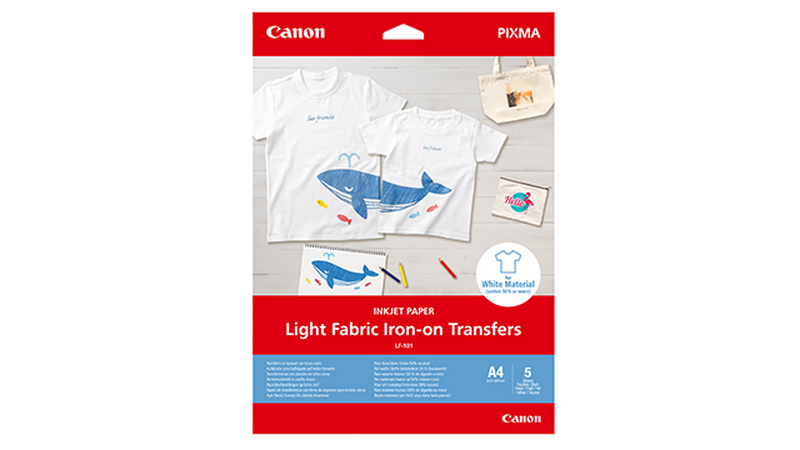 Носители для термопереноса на светлые ткани