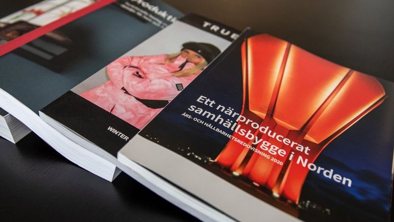 Books displayed on table