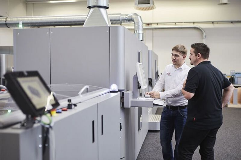 Intelligente Druckproduktion