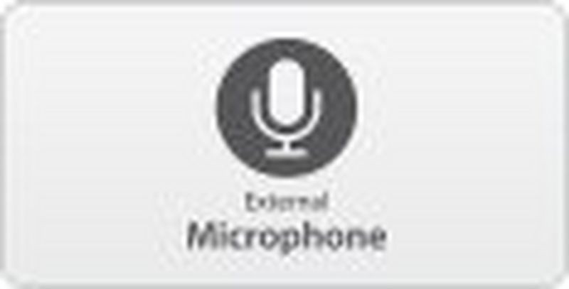 
         Attach optional microphone
       