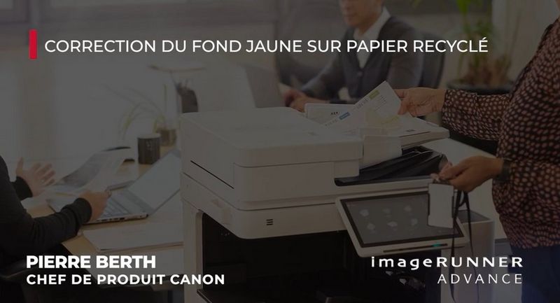 Supprimer un fond en copie ou numérisation