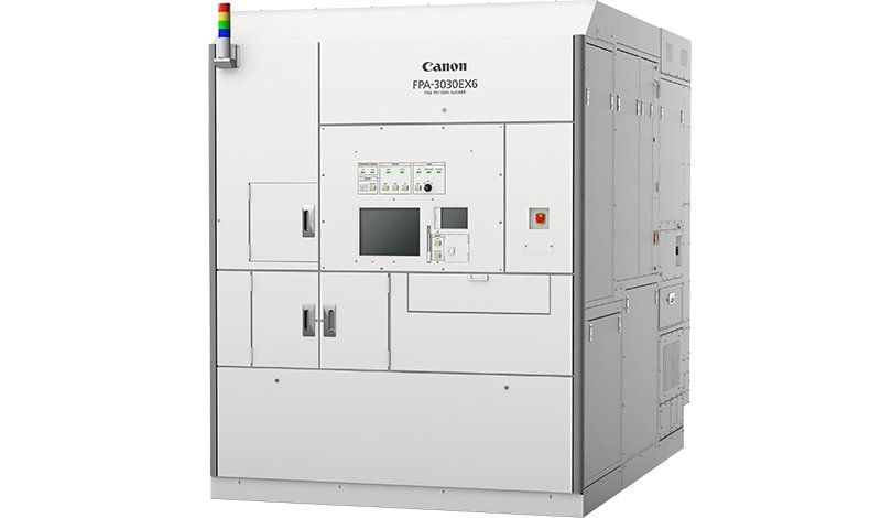 Full view - Canon FPA-3030EX6 KrF scanner