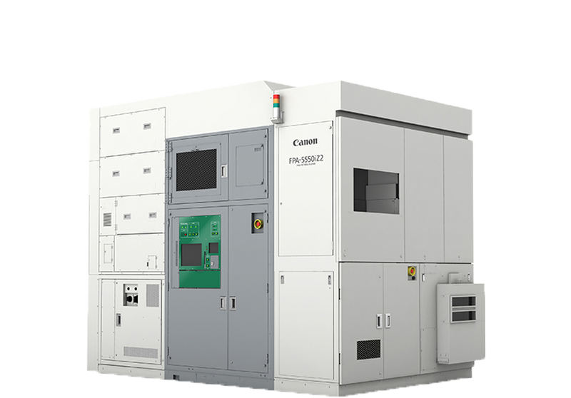 Full view of Canon FPA-5550iZ2 KrF scanner