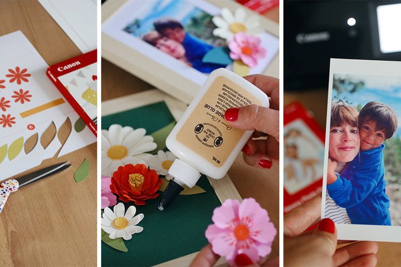 Tuto cadre photo personnalisé pour la fête des mères