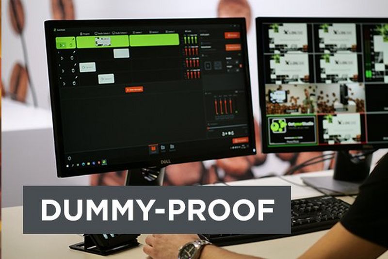 Neem zelf de regie met de intuïtieve bedieningsinterface