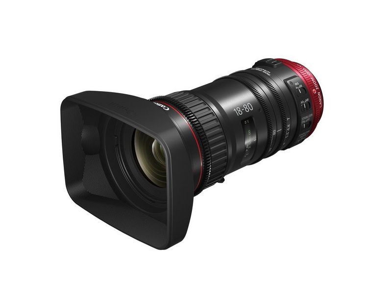 Obiettivo Canon CN-E18-80mm T4.4 L IS KAS S.