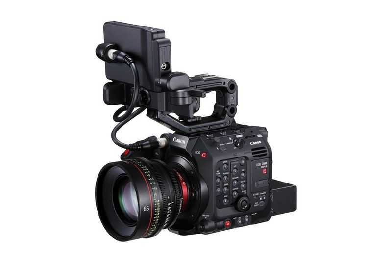 Canon EOS C500 Mark II met CN-E85mm T1.3 L F-objectief.