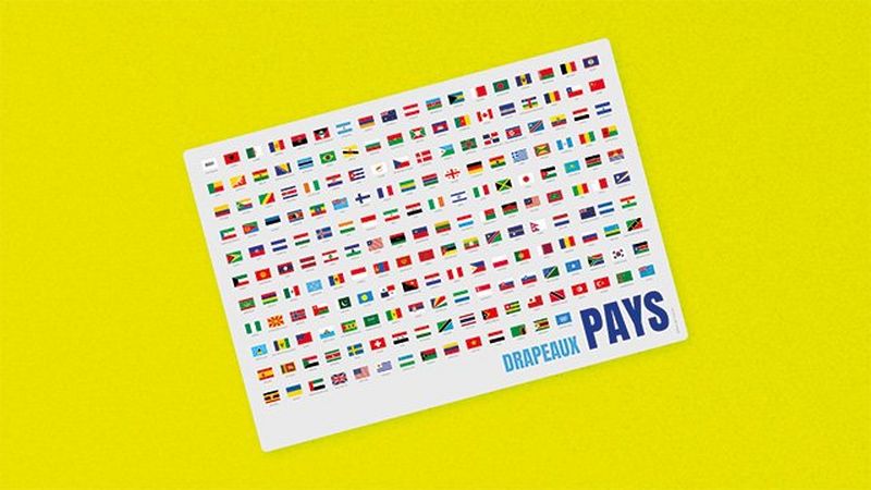 Géographie : drapeaux des pays de l’ONU