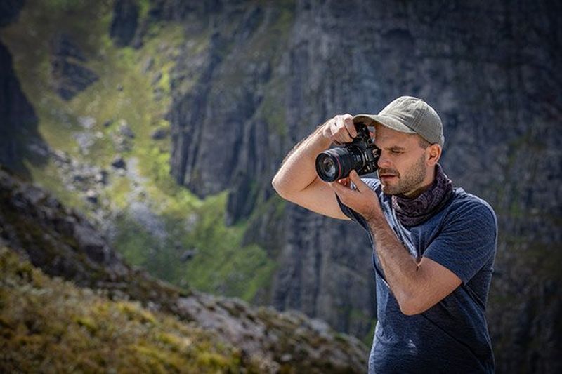 Gergo shooting with Canon EOS RP