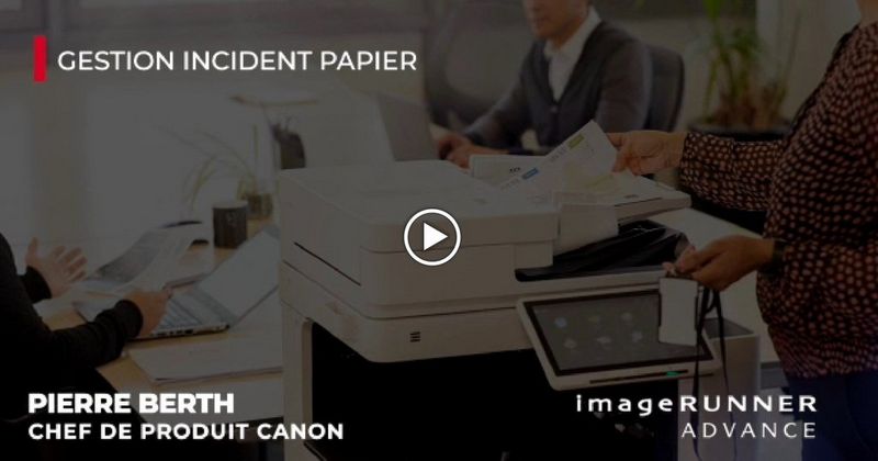 Résoudre un incident papier