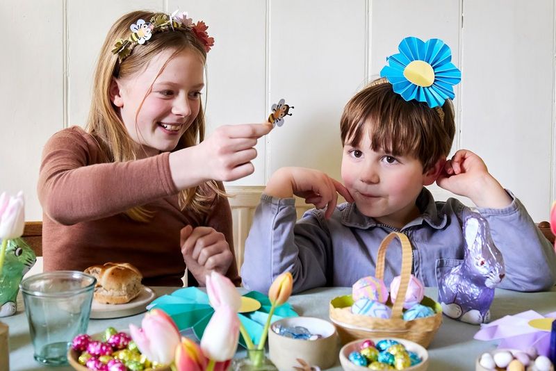 Papercraft flower crowns