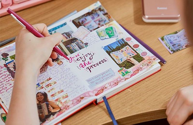 Express yourself through creative journaling