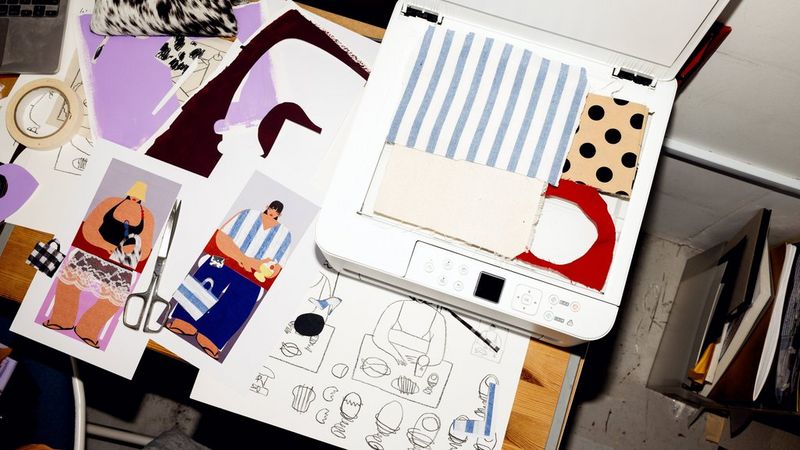 Digitaal naar analoog: collagekunst met een Canon-printer