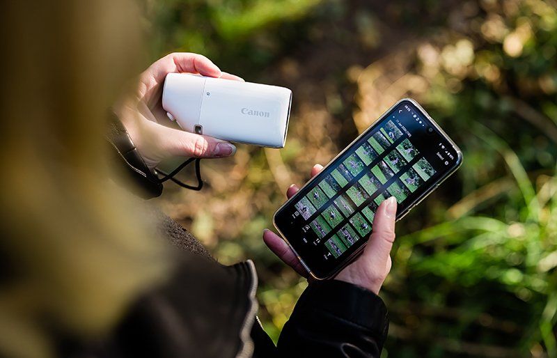 Connect and share images with the free Canon Connect app