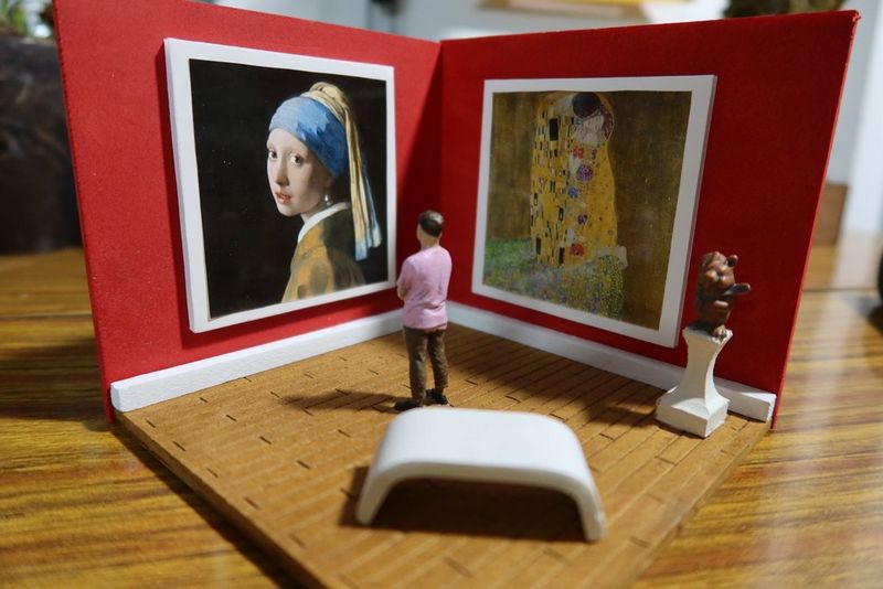 Miniatūru gleznu idejas, izmantojot Canon SELPHY Square QX10
