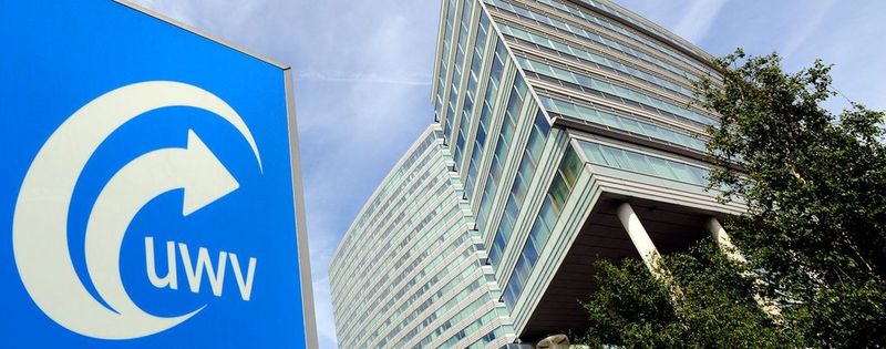 Het pand, buitenzijde, van het UWV